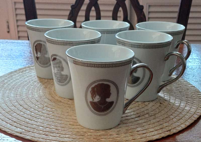 @HOME COFFEE MUGS SET OF 6