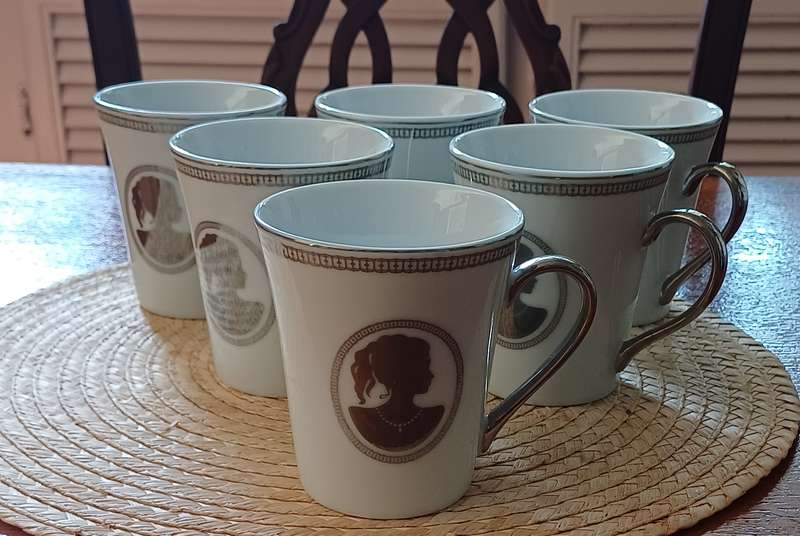 @HOME COFFEE MUGS SET OF 6