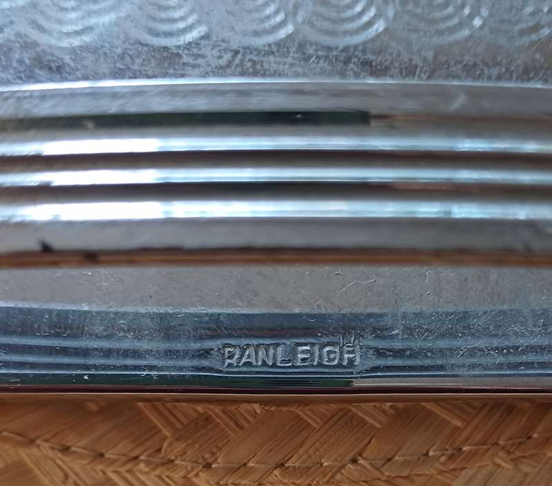 Vintage Retro Australian Ranleigh Stainless Steel Drinks Serving Tray