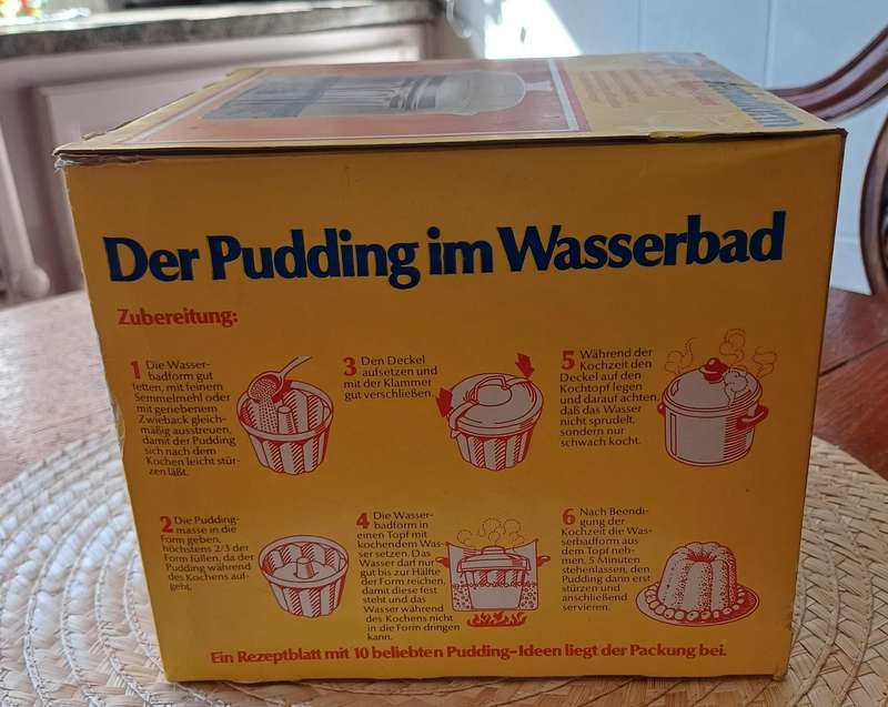 Dr. Oetker Wasserbadform 19 X 14 CM HIGH