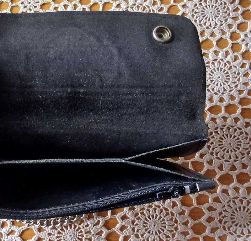 Harley-Davidson Men's Vintage Leather Biker Wallet with Chain & Clip