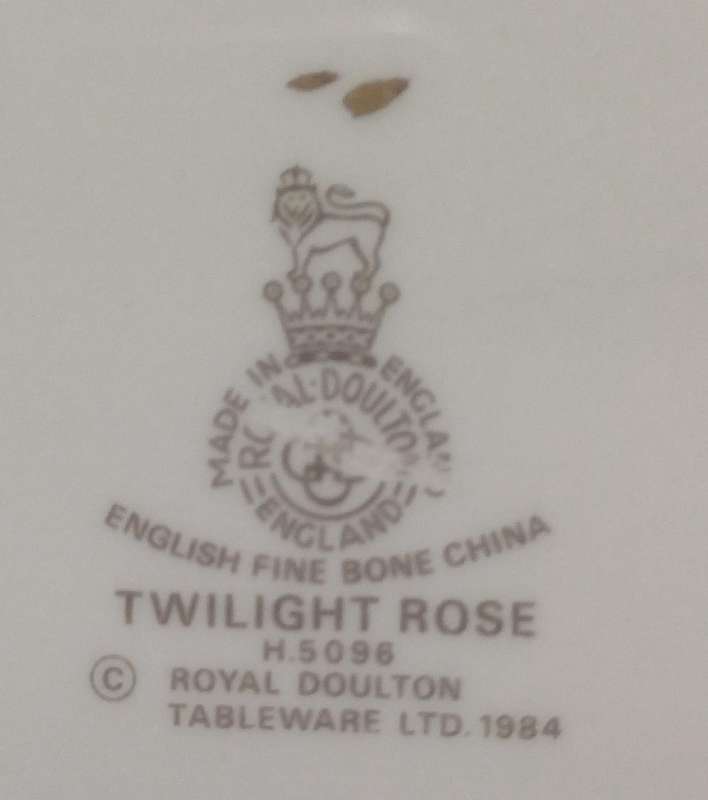 Royal Doulton Twilight Rose  | Oval Serving Platter |