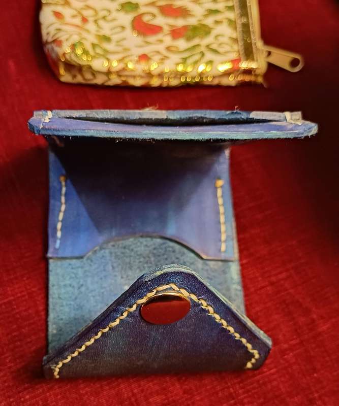 Two Small Wallets  | Minimalist Leather wallet |  Girly Wallet |