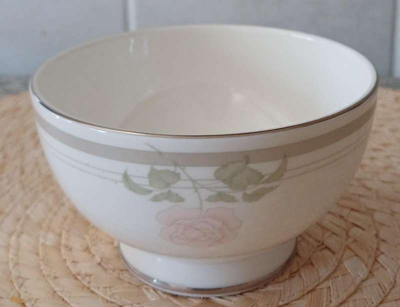 Vintage 1984 Royal Doulton "Twilight Rose" Milk Pourer & Sugar Bowl  Elegant Tea-Time Charm