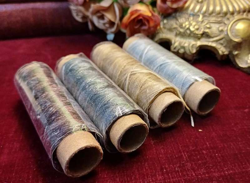 Waxed thread for leatherwork