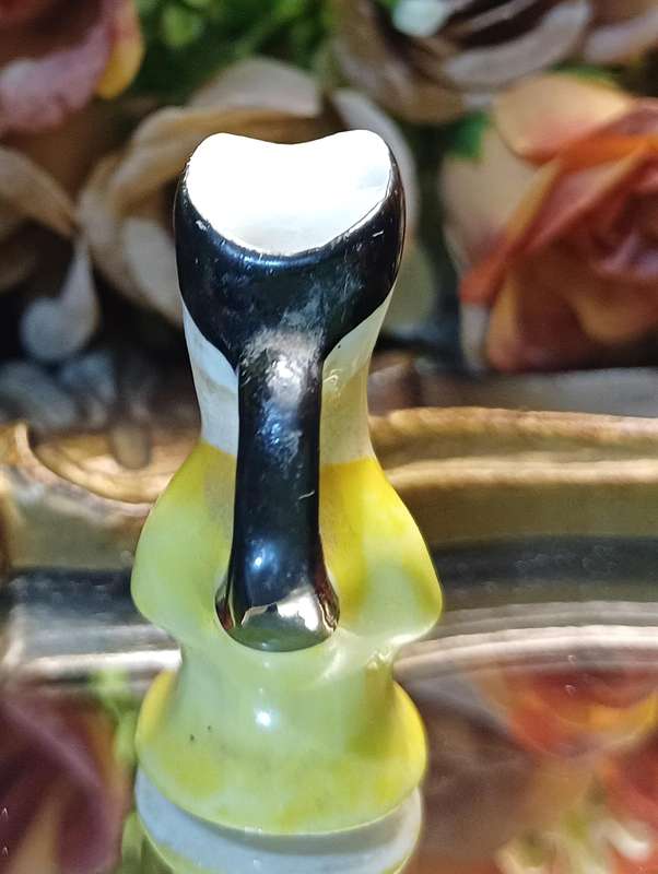 Vintage Denton Bone China Toby Pitcher  Miniature
