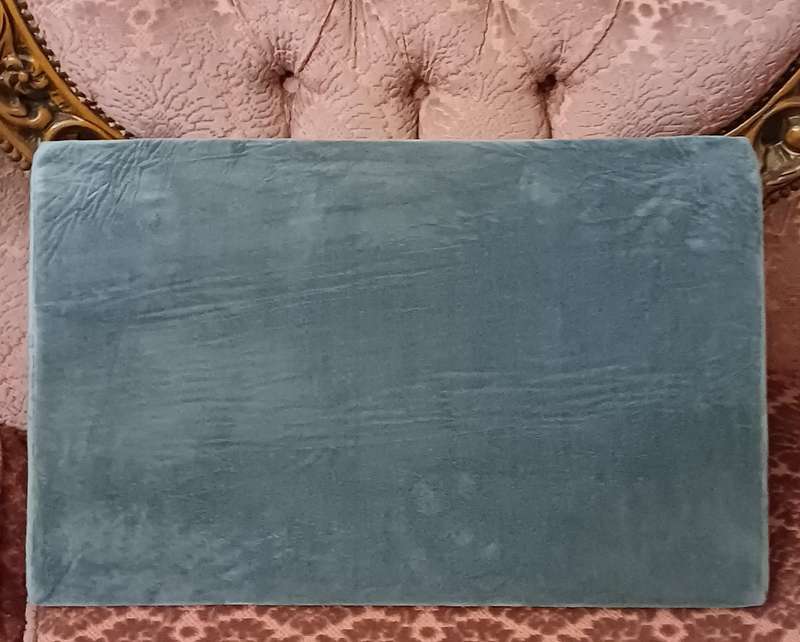 Solid Support Orthopaedic Wedge Pillow  Grey | 23 x 35 x 56 cm