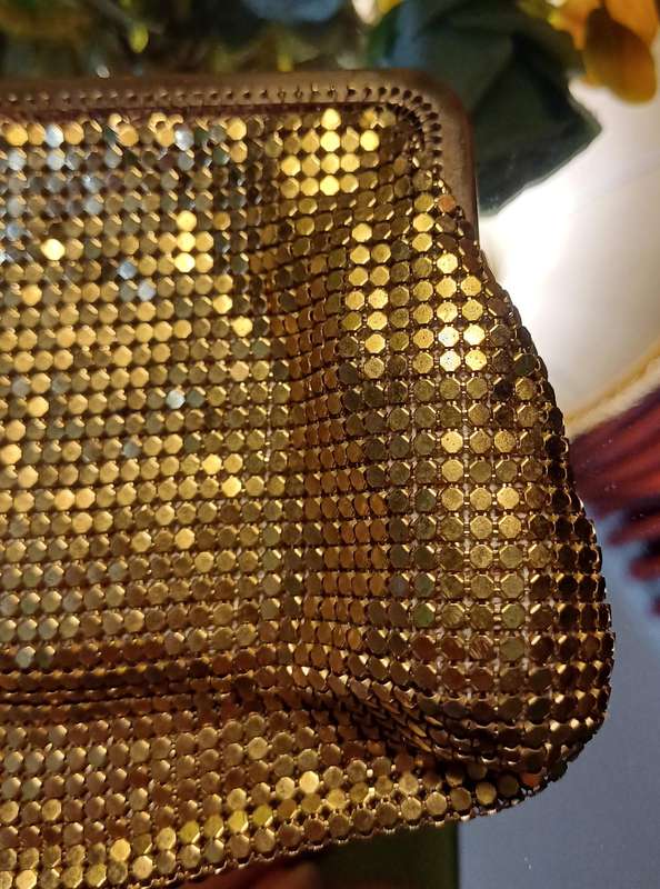 Vintage Gold Evening Bag | 1940's |