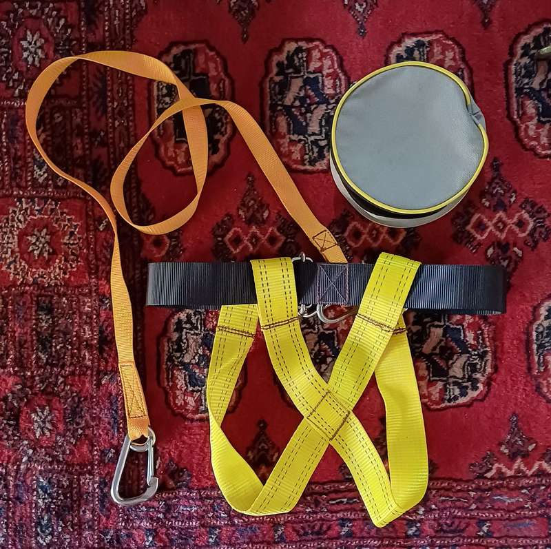Body Safety Harness  For the Man Who Values Survival!