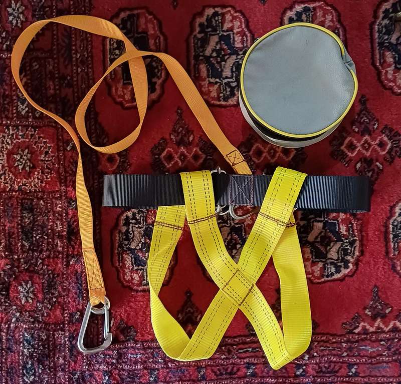 Body Safety Harness  For the Man Who Values Survival!