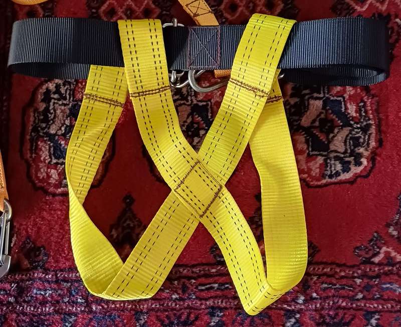 Body Safety Harness  For the Man Who Values Survival!