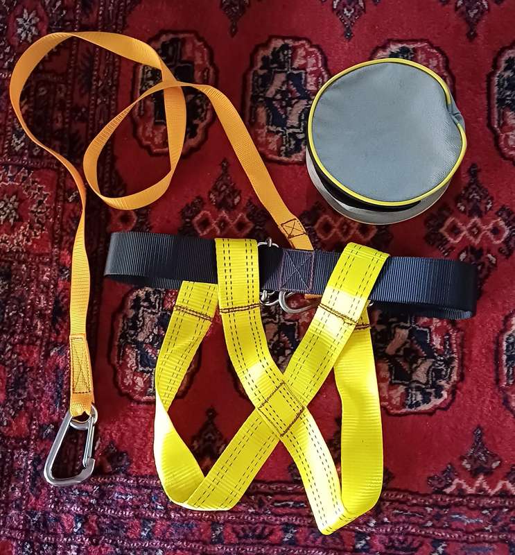 Body Safety Harness  For the Man Who Values Survival!