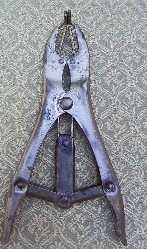 Farm Animal Livestock Elastrator Castration Bander Pliers  Preloved (22 x 11 cm)