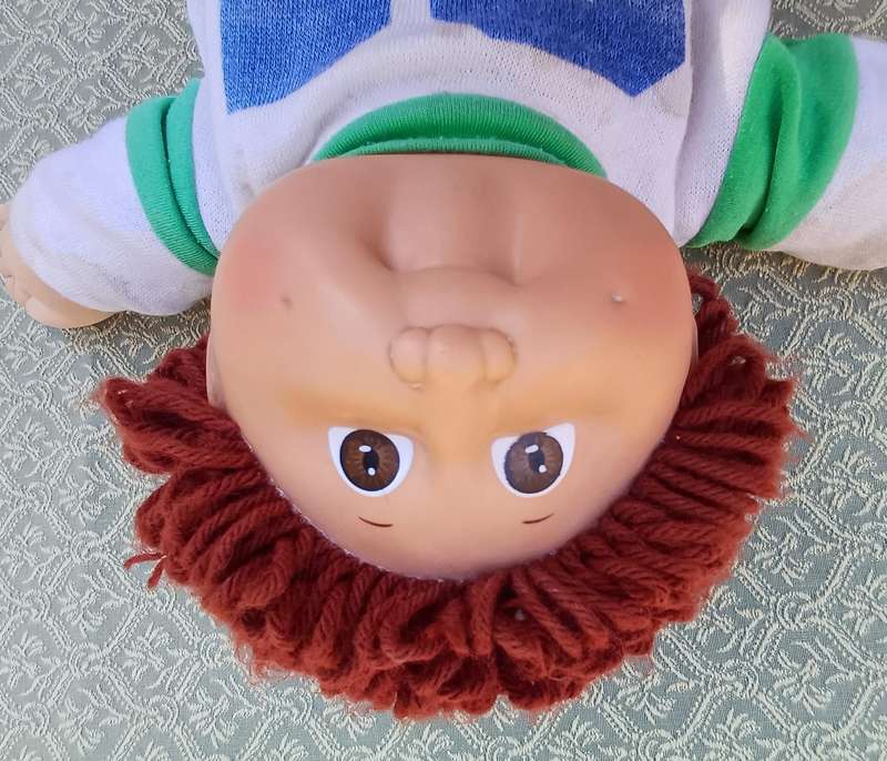 Vintage Cabbage Patch Doll Boy (1978-82)  Coleco Original Football Outfit