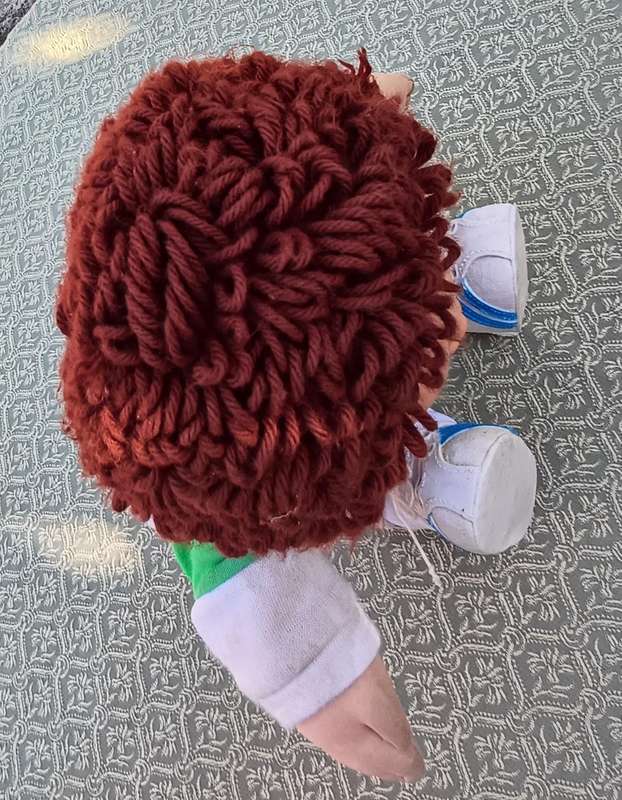 Vintage Cabbage Patch Doll Boy (1978-82)  Coleco Original Football Outfit
