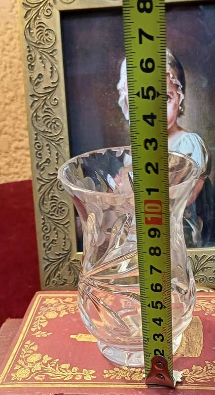 Small Cut Glass Vase