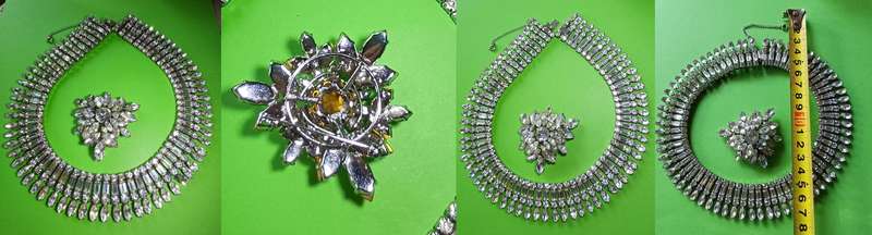 Vintage 1950's Necklace and Brooch | 15 |