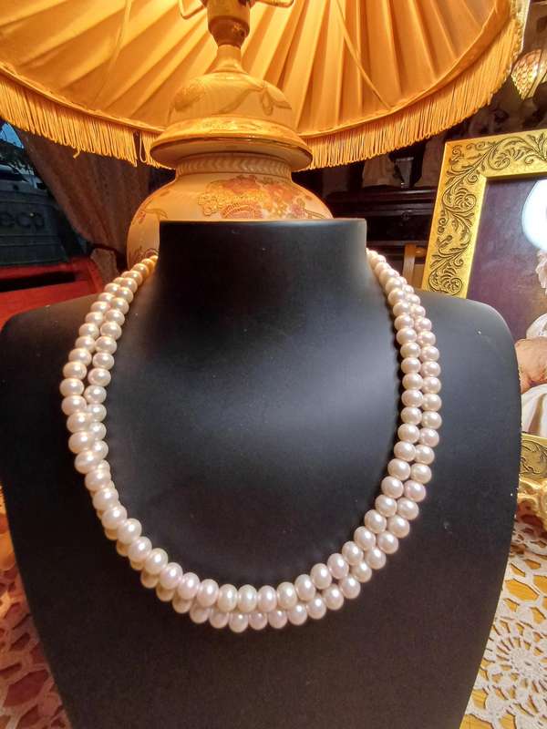 3 sets of Pearls Faux