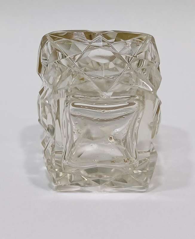 Unusual Silver Mounted Match Striker & Perfume Bottle