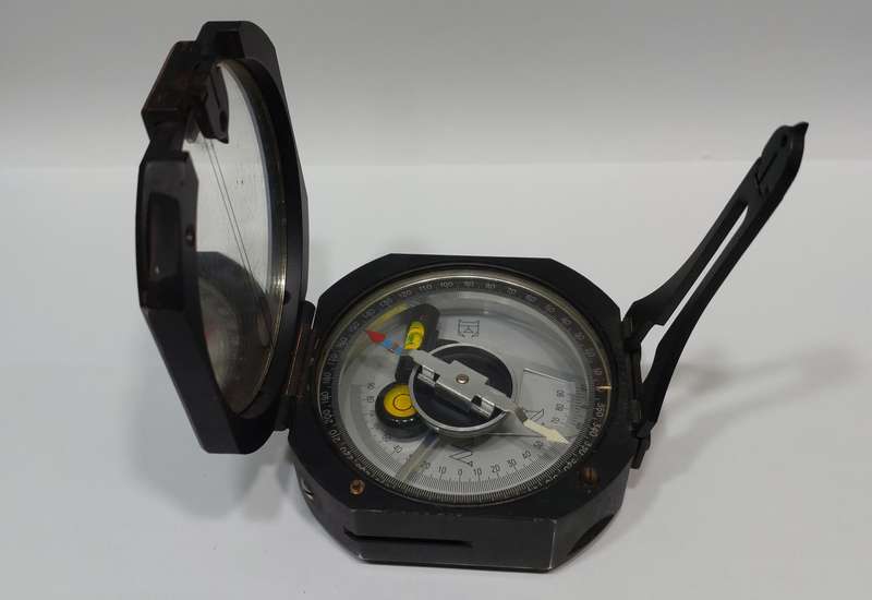 Vintage Pocket Transit Compass surveying