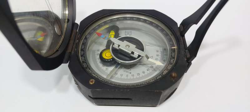 Vintage Pocket Transit Compass surveying