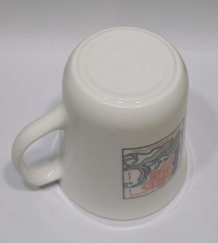 Vintage Rose Corning Ware Corelle Discontinued Tea Coffee Mug