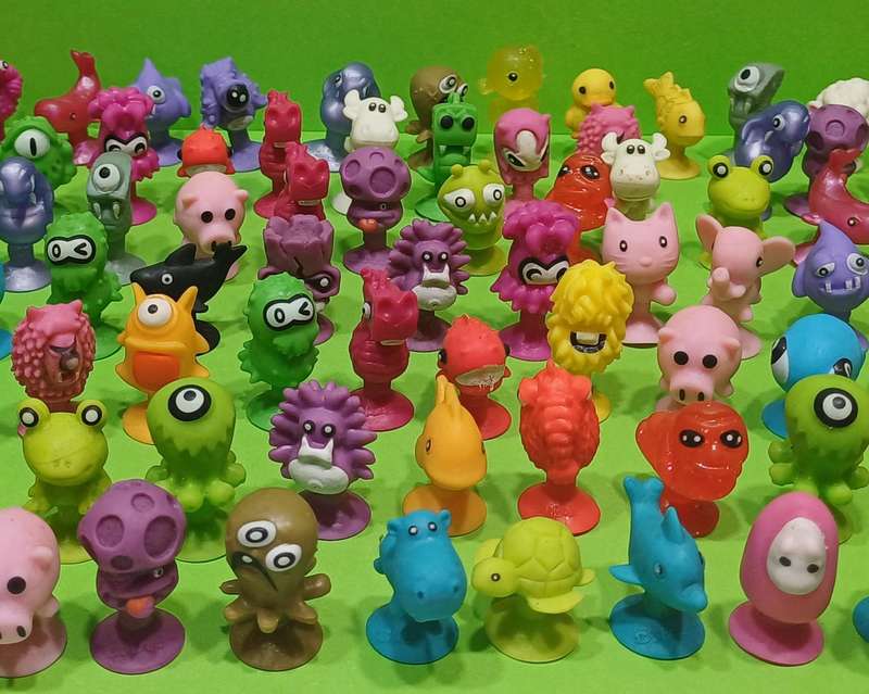 136 Original Stikeez Toys  Bulk Collection
