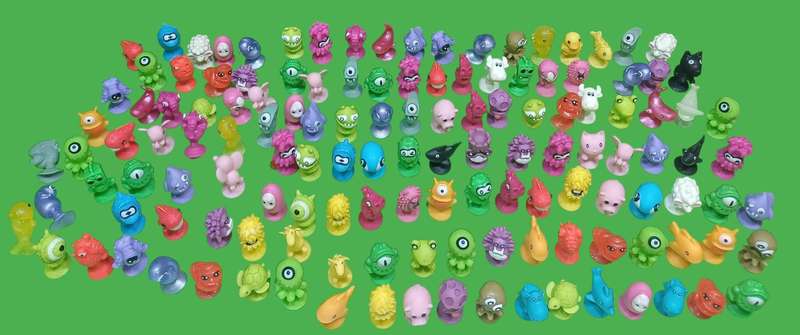 136 Original Stikeez Toys  Bulk Collection