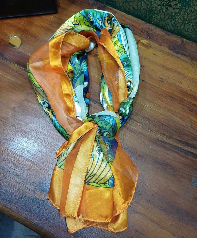 Scarf | 92 x 92 cm | With Style and Grace, From My Atelier to Yours |