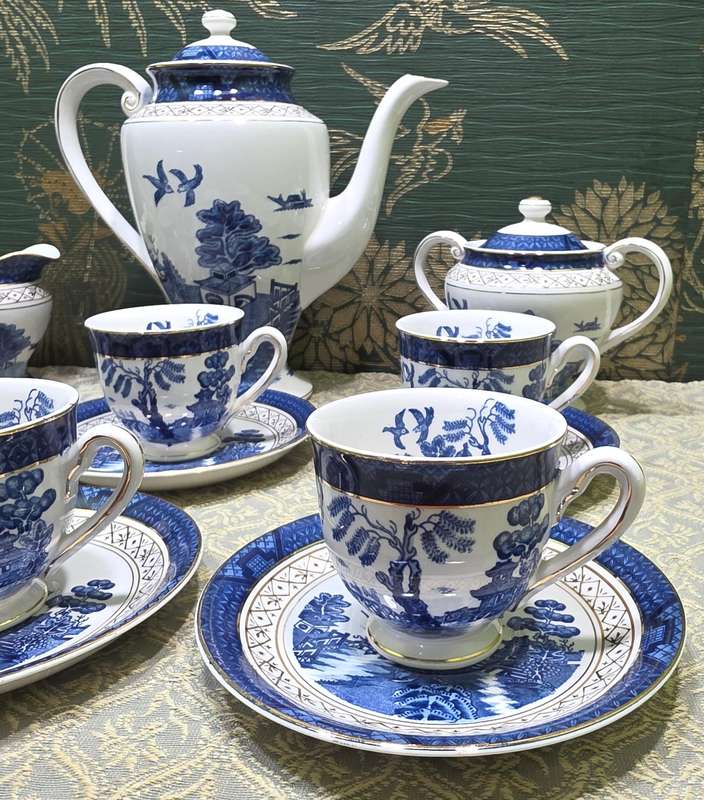 VINTAGE | 1930s | Nikko Tea Set Double Phoenix Japan |