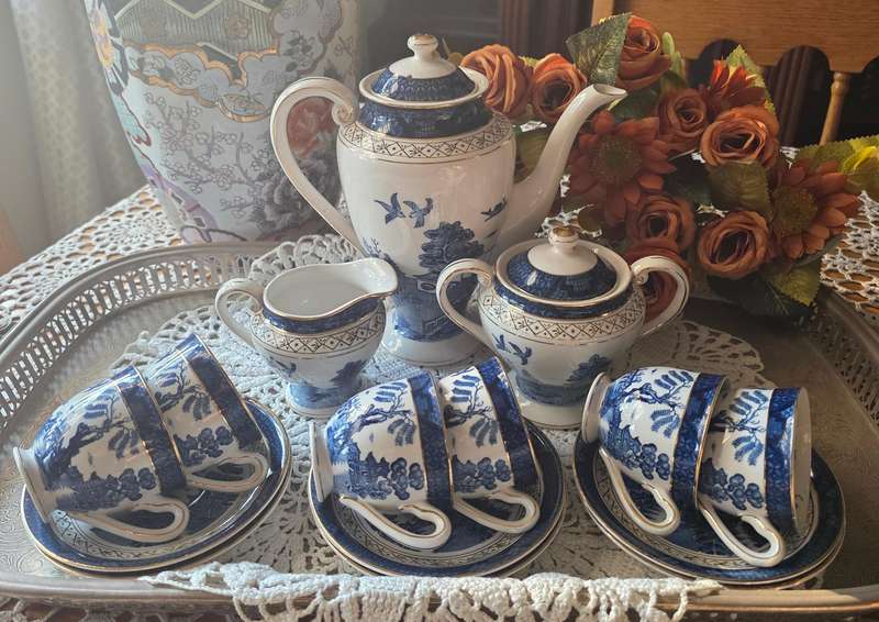 VINTAGE | 1930s | Nikko Tea Set Double Phoenix Japan |