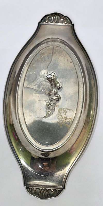 Vintage Cape Peninsula Souvenir Pin Tray | Metal  Possibly Silver Plated