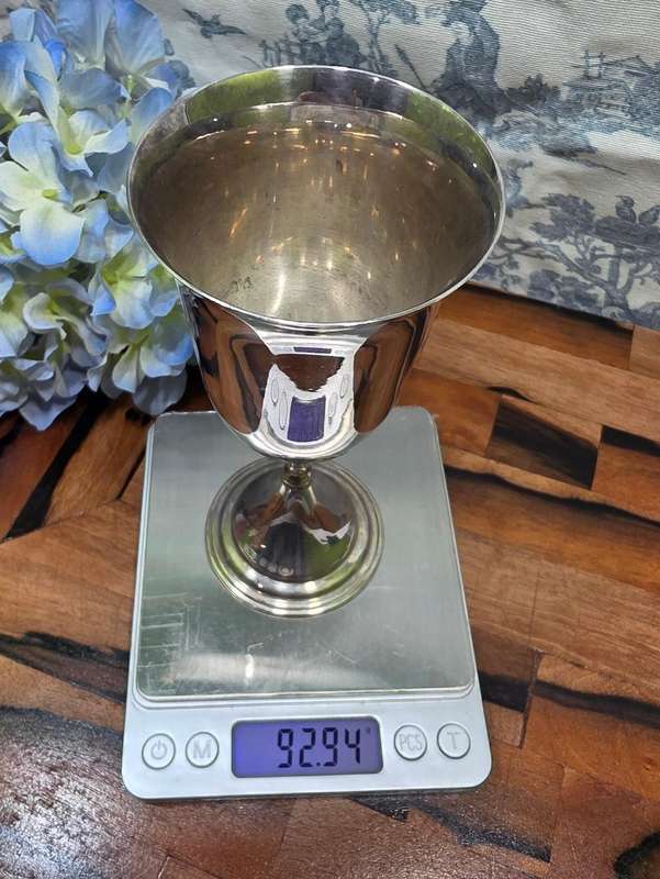 Sterling Silver Becher or Kiddush cup