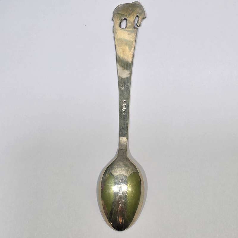 Vintage Sterling Silver Collectors Teaspoon | Elephant Design | 14.31g