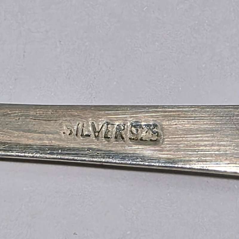 Vintage Sterling Silver Collectors Teaspoon | Elephant Design | 14.31g
