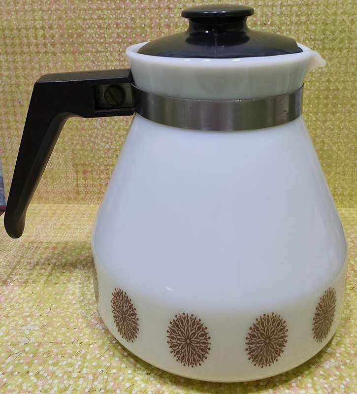 SCHOTT MAINZ JENAER GLASS PITCHER WITH LID