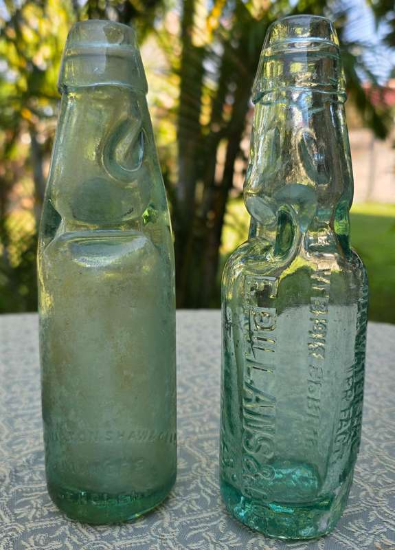 Set of Vintage Soda Bottles