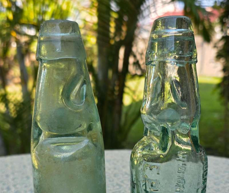 Set of Vintage Soda Bottles