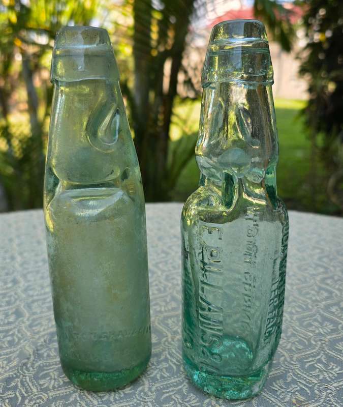 Set of Vintage Soda Bottles