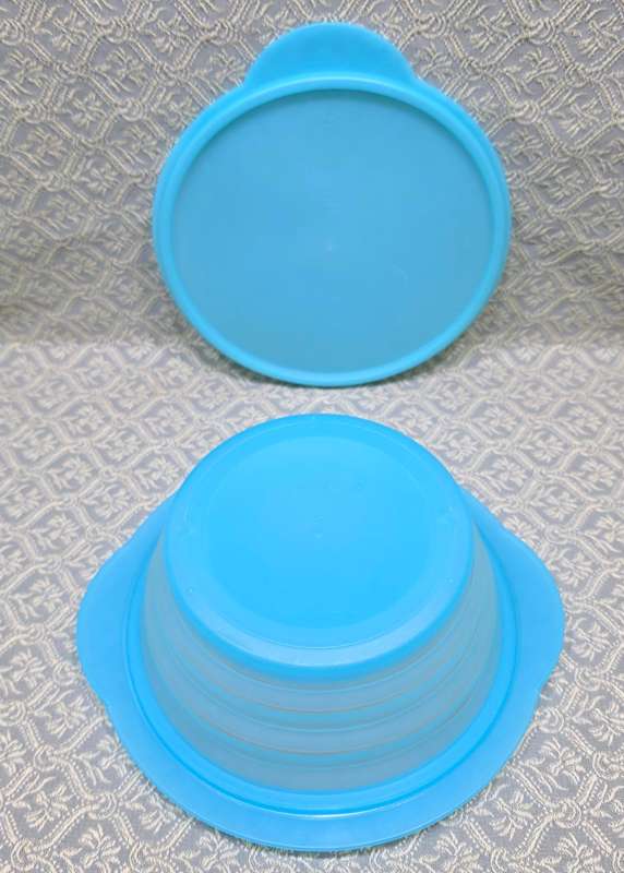 Tupperware Concertina Container | Baby Blue | 1.5L