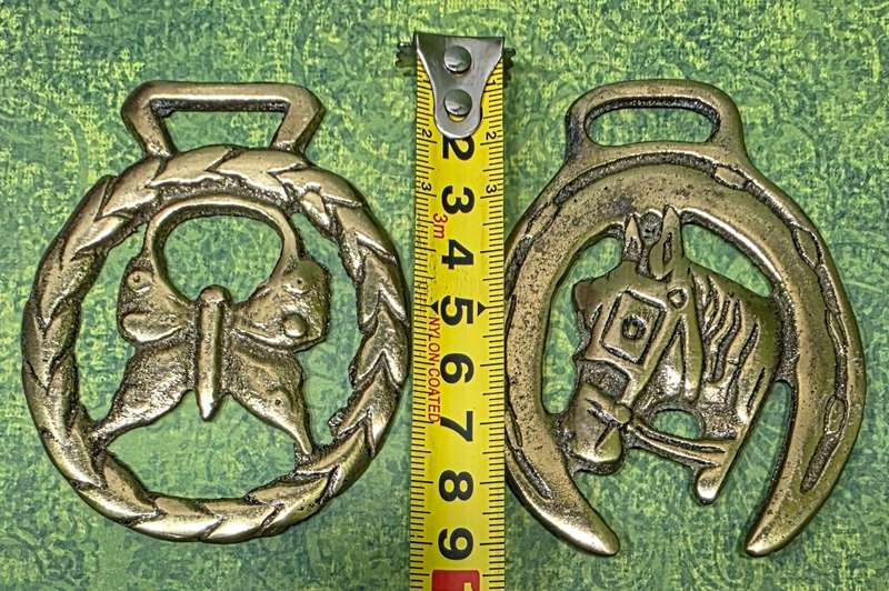 Brass Harness Horse Decoration
