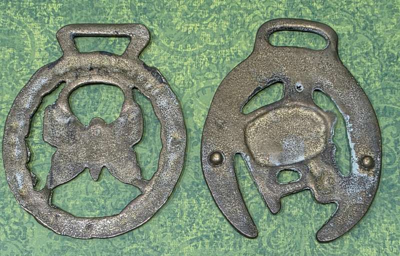 Brass Harness Horse Decoration