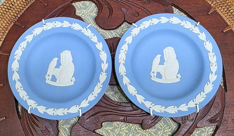 Wedgewood Jasperware wall plates mini