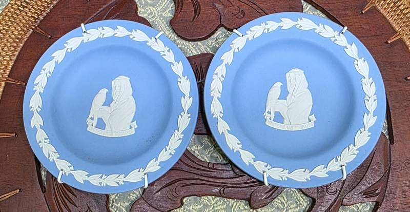 Wedgewood Jasperware wall plates mini