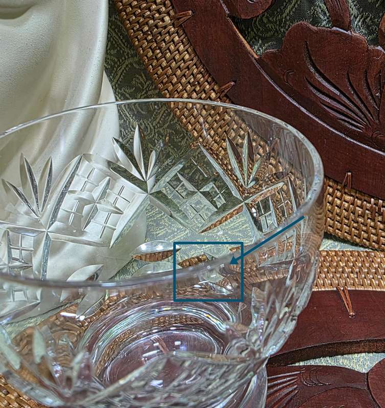 4 Webb Crystal Glasses