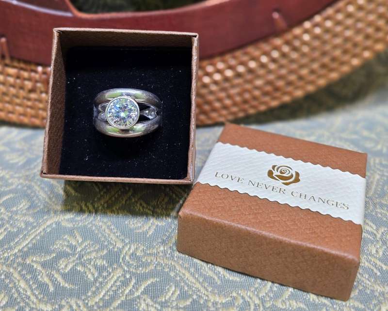 925 Silver Ring  |  45 |