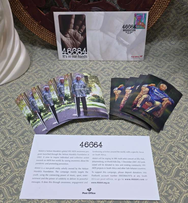 Collectible Mandela Memorabilia Stamps