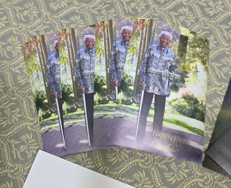 Collectible Mandela Memorabilia Stamps