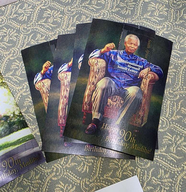 Collectible Mandela Memorabilia Stamps