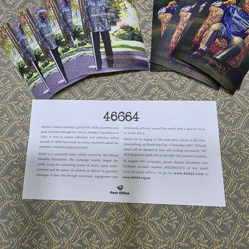 Collectible Mandela Memorabilia Stamps